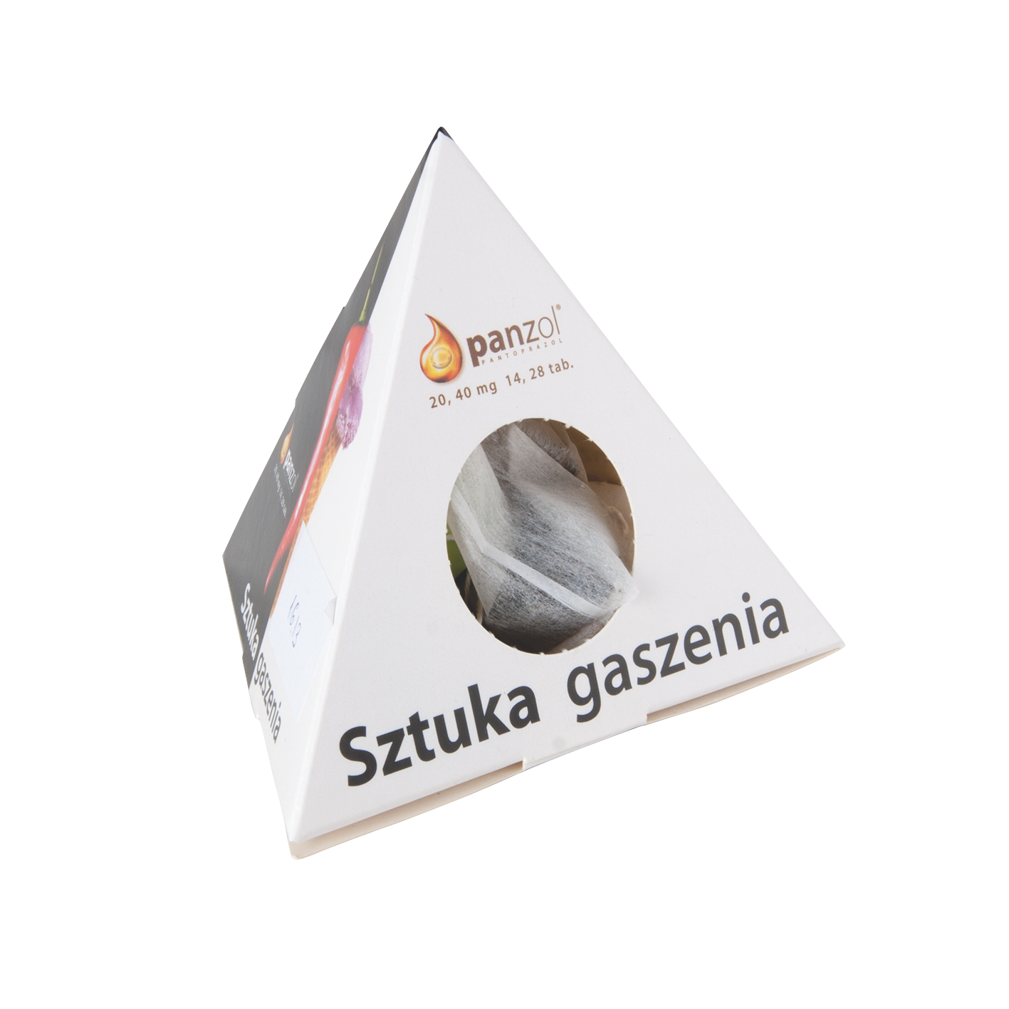 10 theezakjes in pyramidedoos-Custom