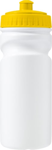 100% recyclebare kunststof drinkfles (500 ml)-Geel