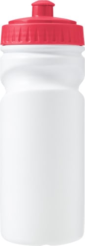 100% recyclebare kunststof drinkfles (500 ml)-Rood