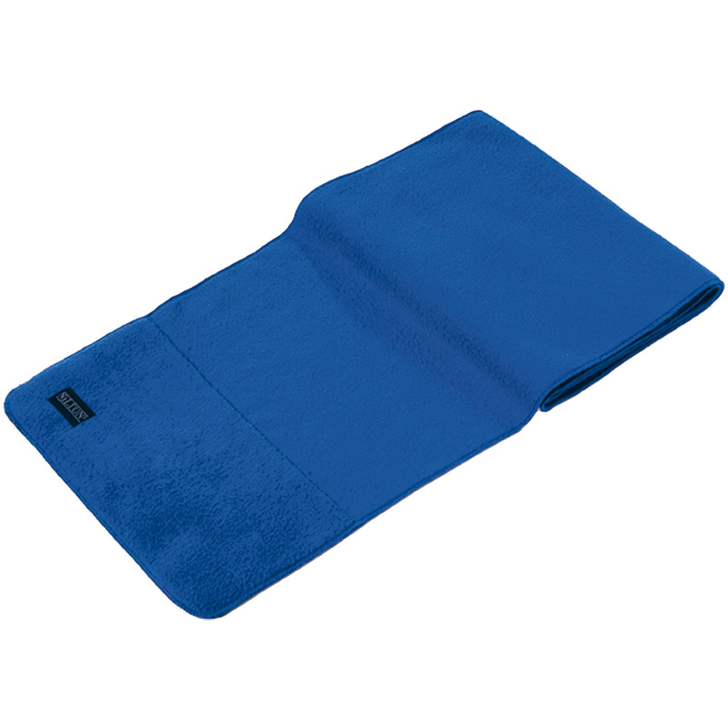 Luxe Fleece Sjaal-Koningsblauw-1 kleur