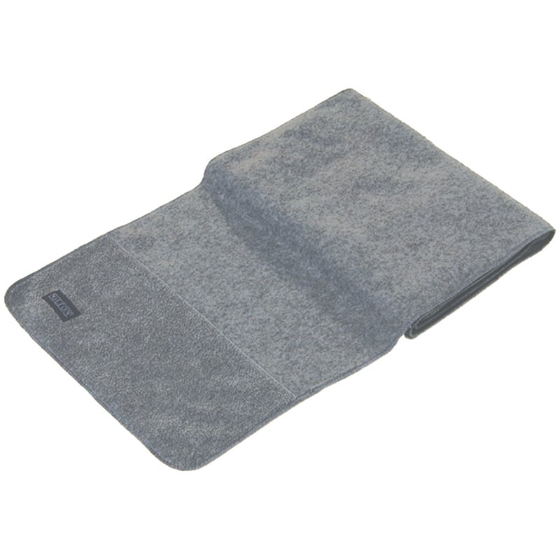 Luxe Fleece Sjaal-Grijs-1 kleur