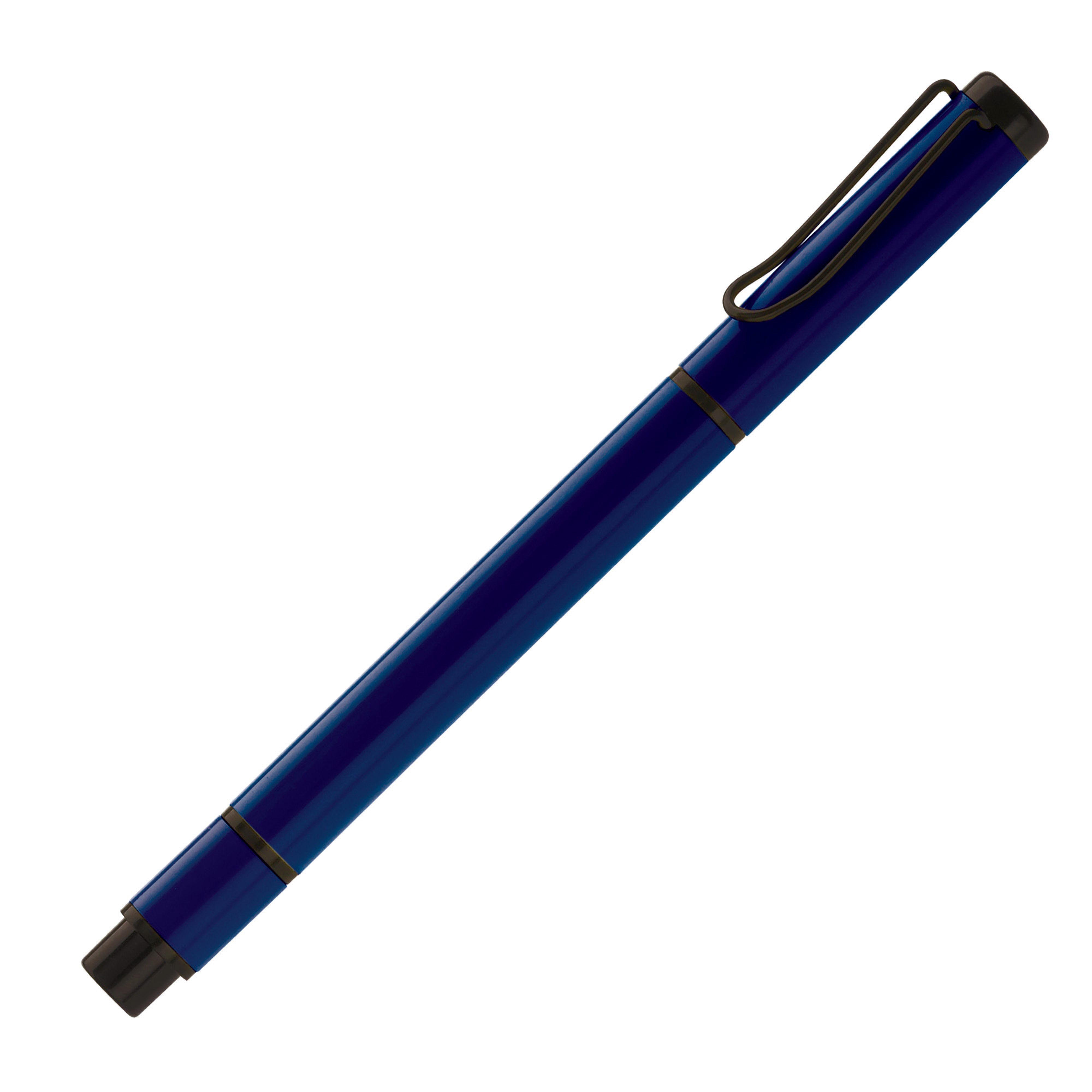 2 in 1 balpen met marker-Donker blauw