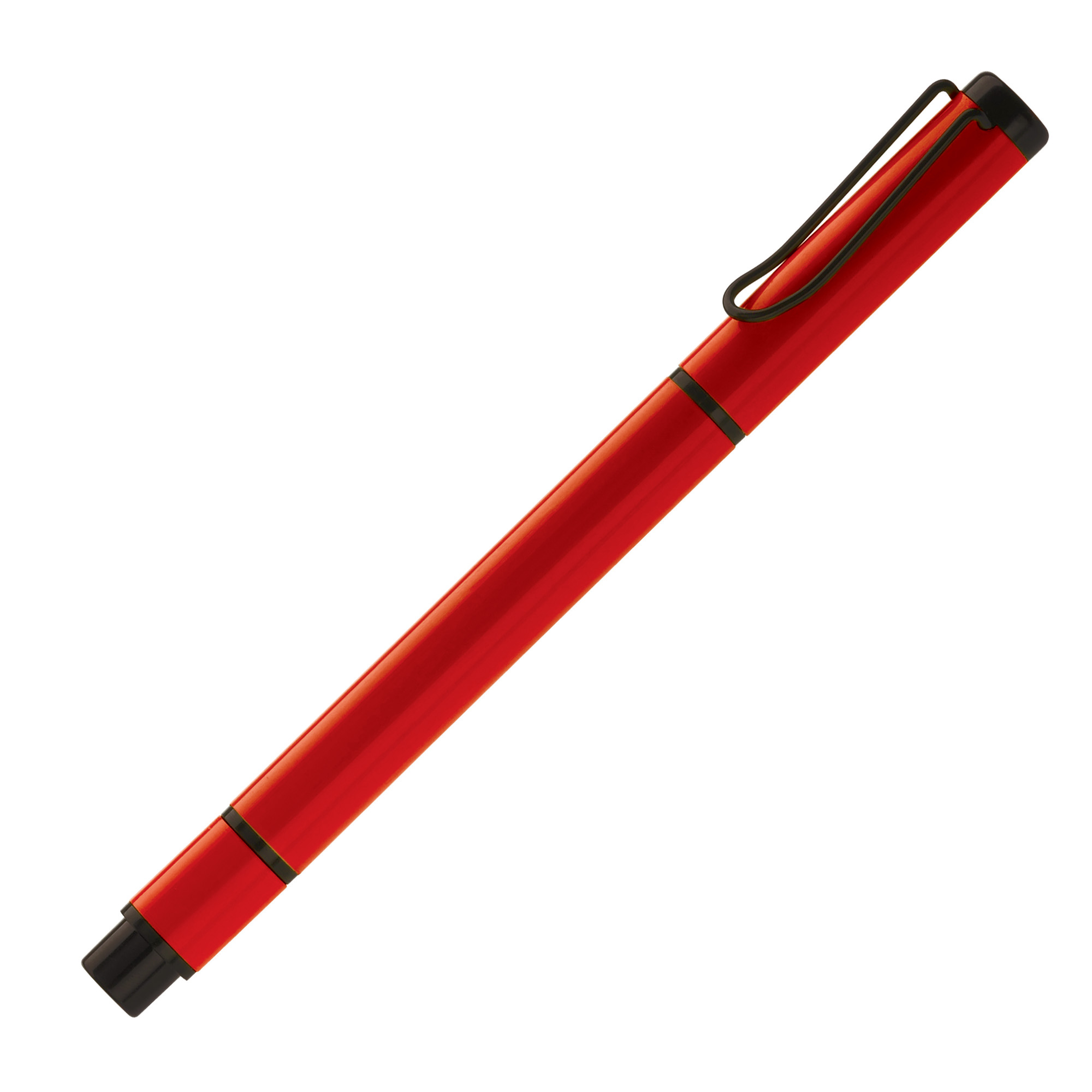 2 in 1 balpen met marker-Rood
