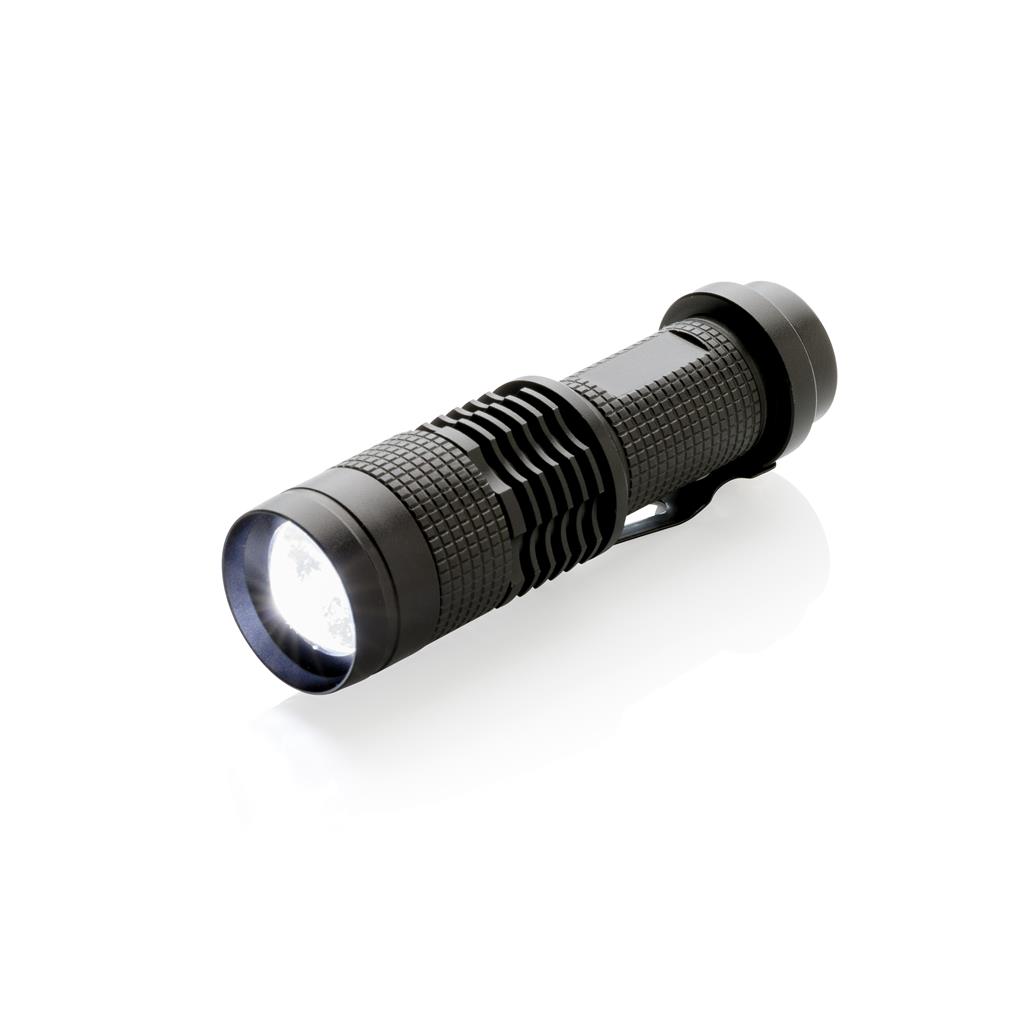 3W CREE zaklamp-Zwart