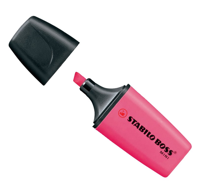 Stabilo Boss Mini-Roze-1 kleur