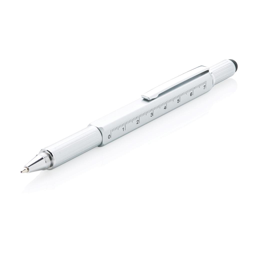 5-in-1 toolpen-Grijs