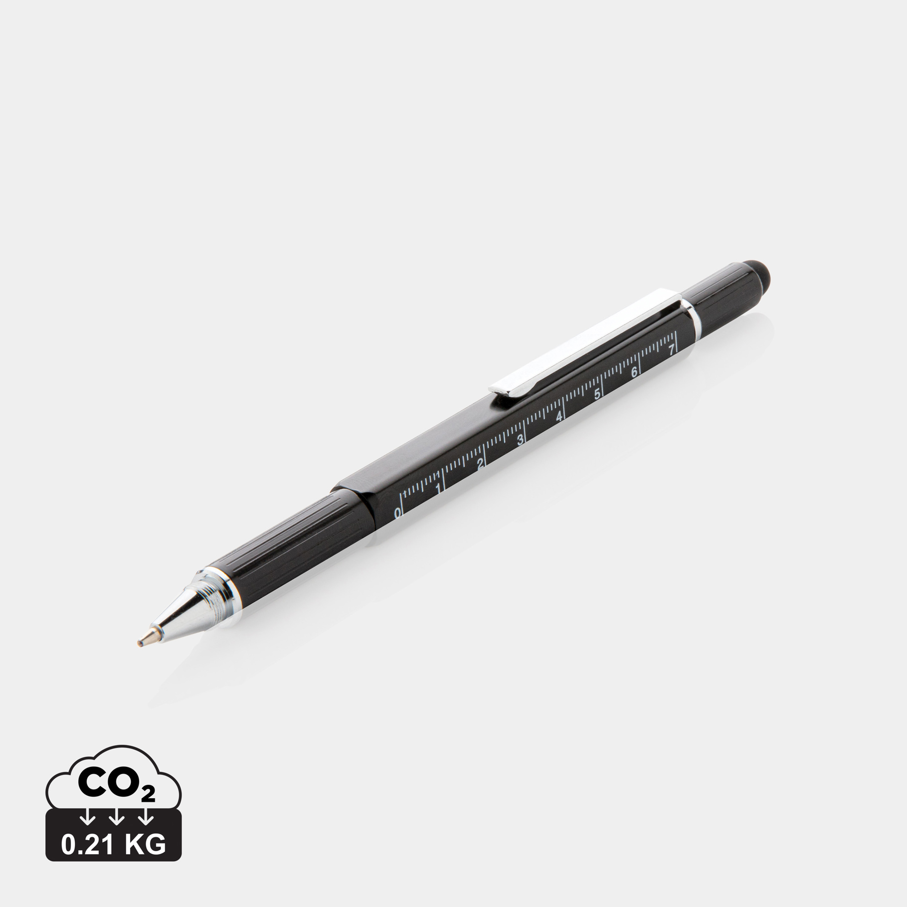 5-in-1 toolpen-Zwart