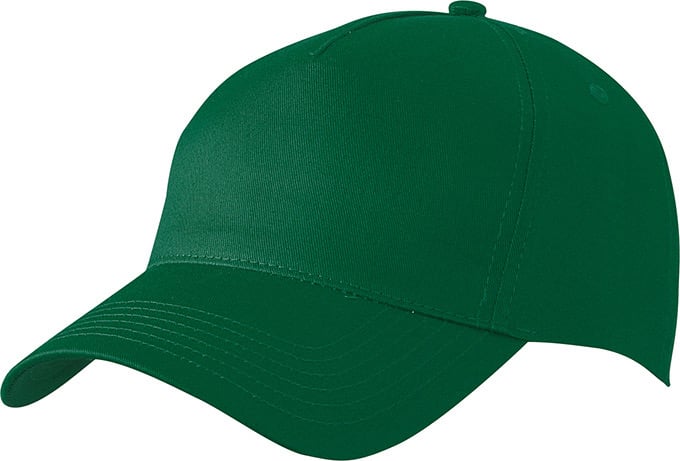5 Panel Cap-Donkergroen