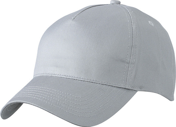 5 Panel Cap-Grijs