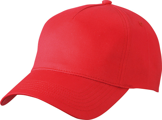 5 Panel Cap-Rood