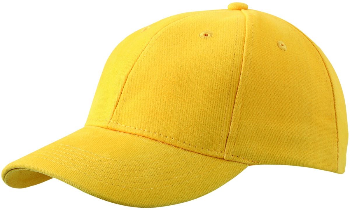 6 Panel Cap Low-Profile-Goudgeel