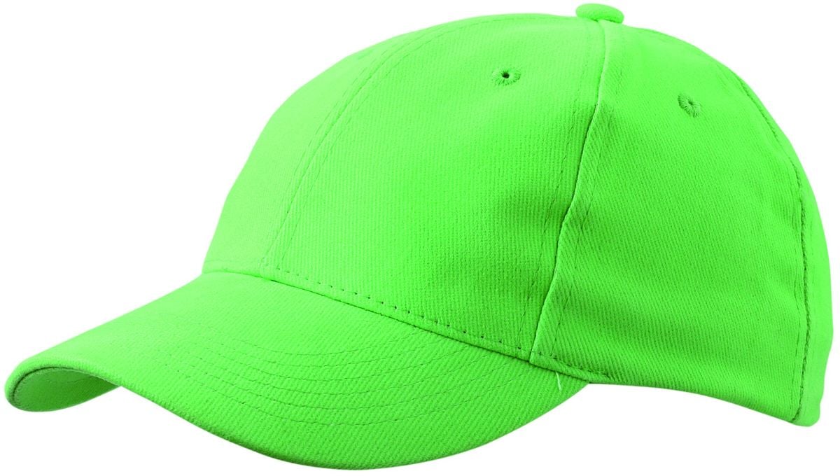 6 Panel Cap Low-Profile-Lime