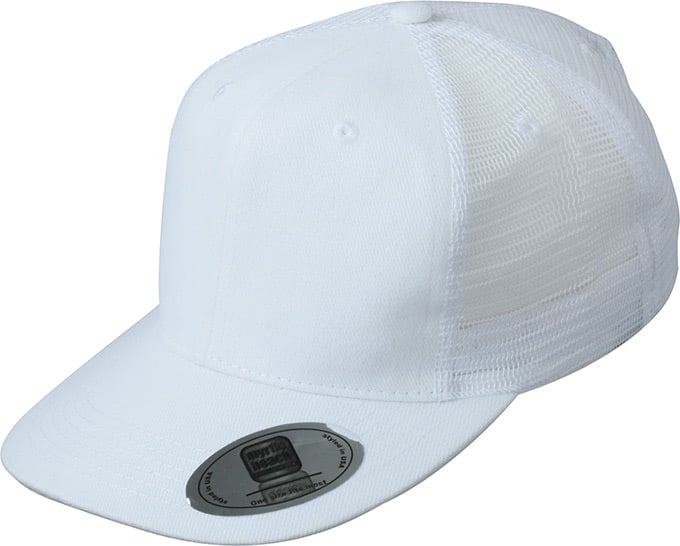 6 Panel Flat Peak Cap-Wit