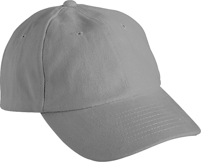 6 Panel Raver Cap-Donkergrijs