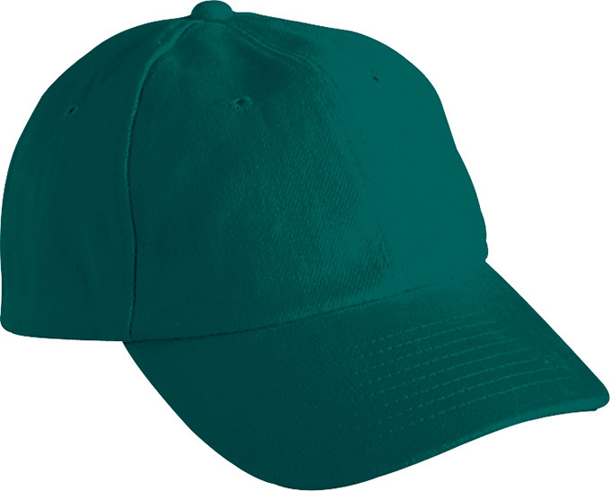 6 Panel Raver Cap-Donkergroen