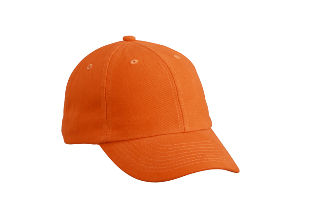 6 Panel Raver Cap-Donkeroranje