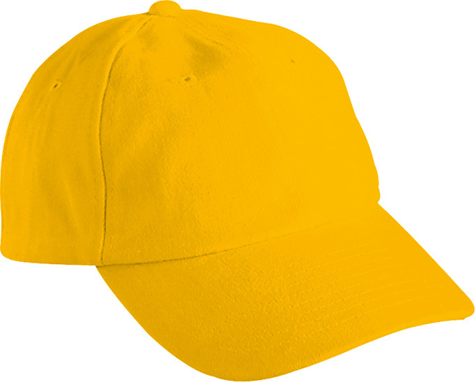 6 Panel Raver Cap-Goudgeel