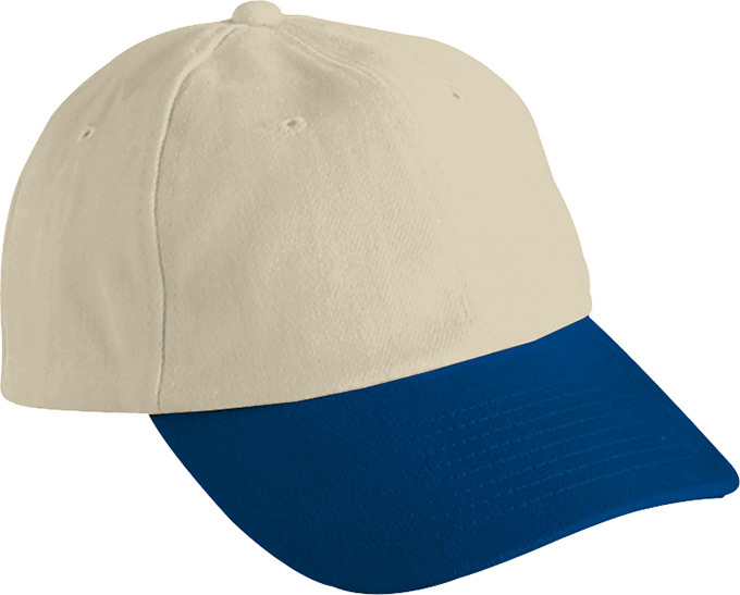 6 Panel Raver Cap-Licht khaki/navy