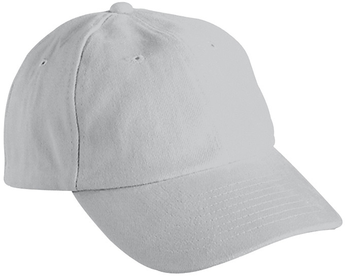 6 Panel Raver Cap-Lichtgrijs