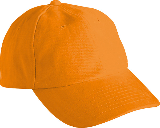 6 Panel Raver Cap-Oranje