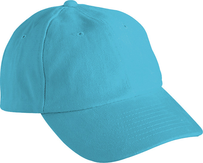 6 Panel Raver Cap-Turquoise