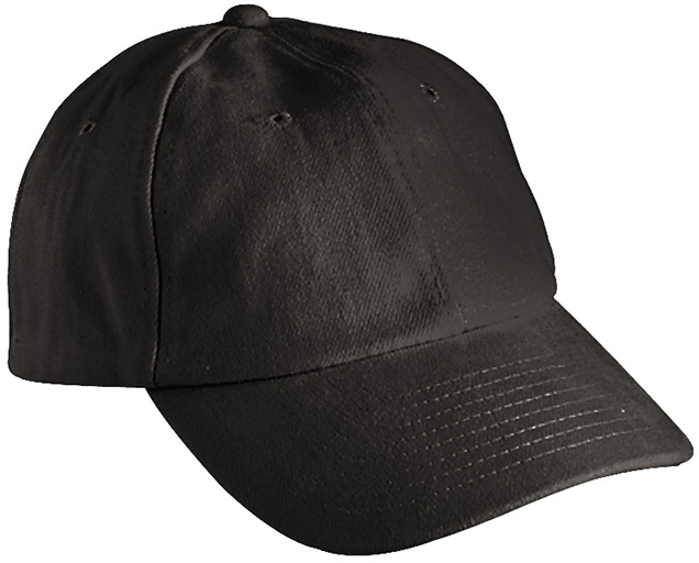 6 Panel Raver Cap-Zwart-grijs
