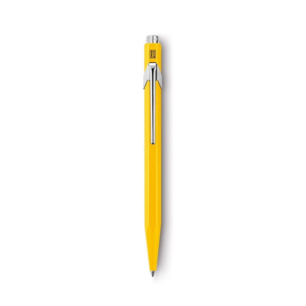 Caran d'Ache 849 Balpen-Geel, #fcd602-1 kleur