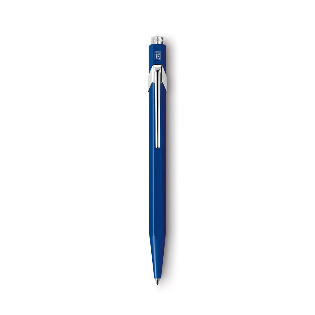 Caran d'Ache 849 Balpen-Saffierblauw, #013d7c-1 kleur