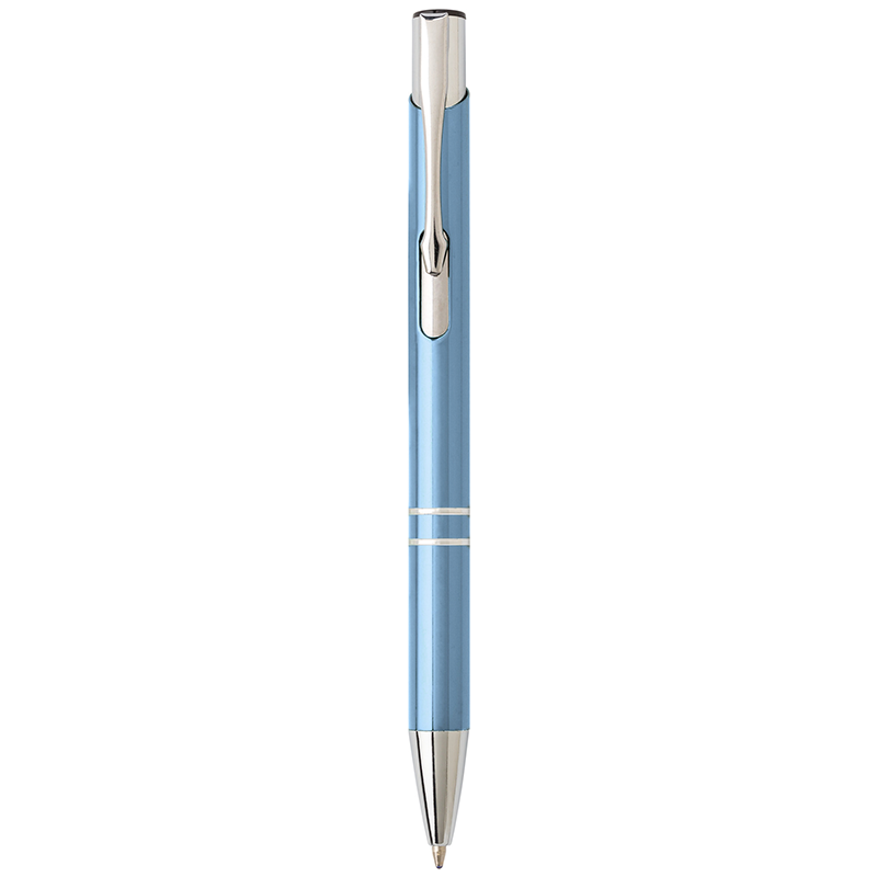 Aluminium balpen met hoogglans UV coating-Aqua
