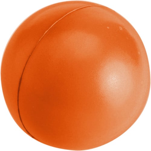 Anti-stess bal van PU foam.-Oranje-Zonder opdruk