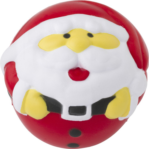 Anti Stressbal Kerstman-Rood-Zonder opdruk
