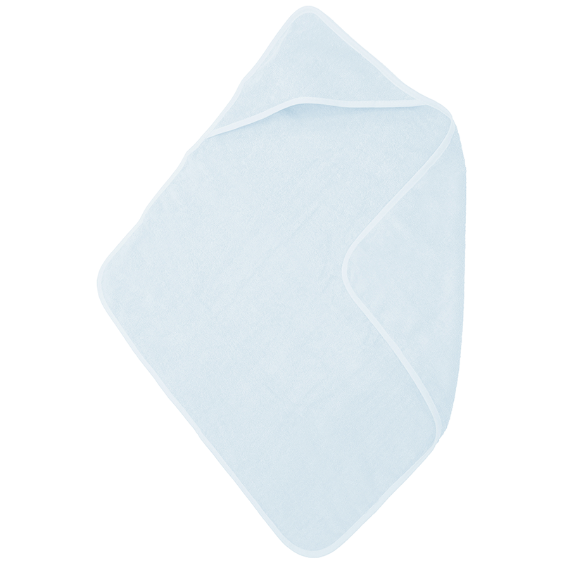 Baby handdoek met capuchon-Lichtblauw