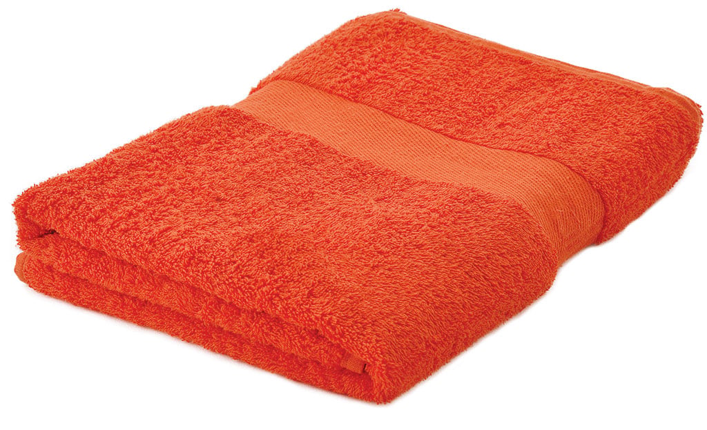 Badhanddoek Original-Borduring-Oranje, #f24a19