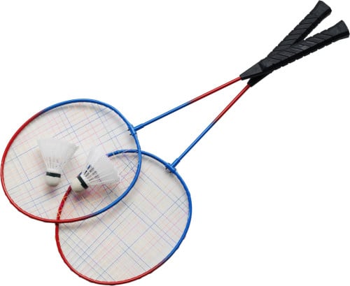 Badmintonset met 2 rackets, 2 shuttles-Diversen-Zonder opdruk