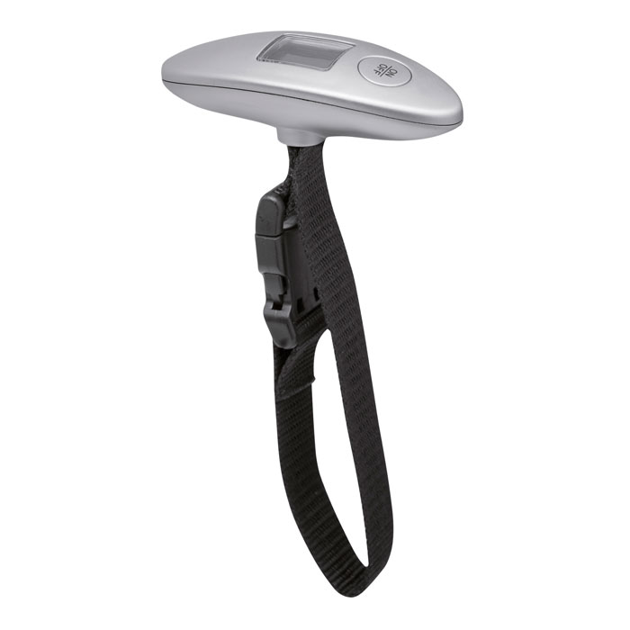 Bagage gewichtsmeter-Mat zilver-Zonder opdruk