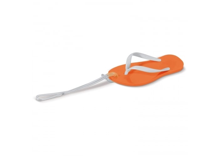 Bagagelabel Slipper-Oranje