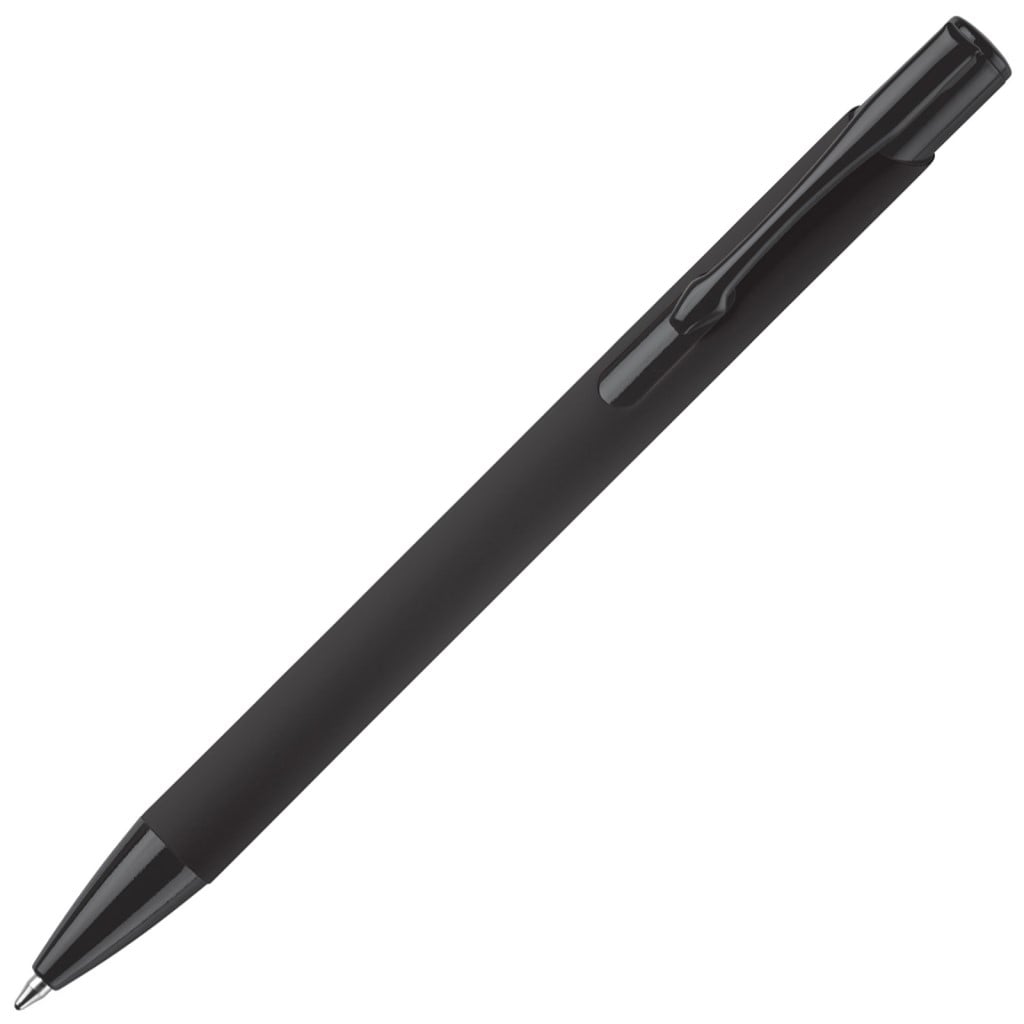 Balpen Alicante Rubberised-Zwart / zwart