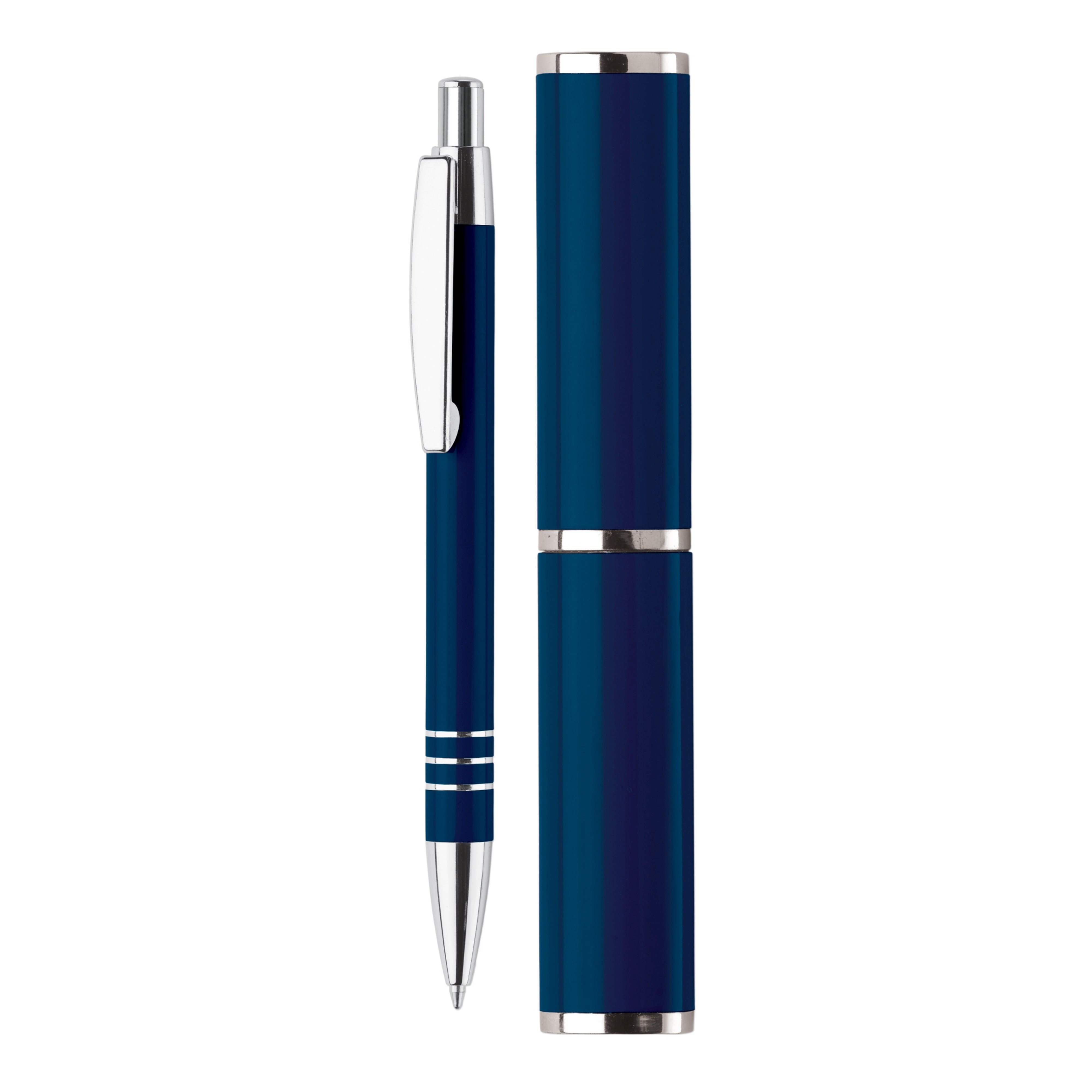 Balpen Koker-Donker blauw