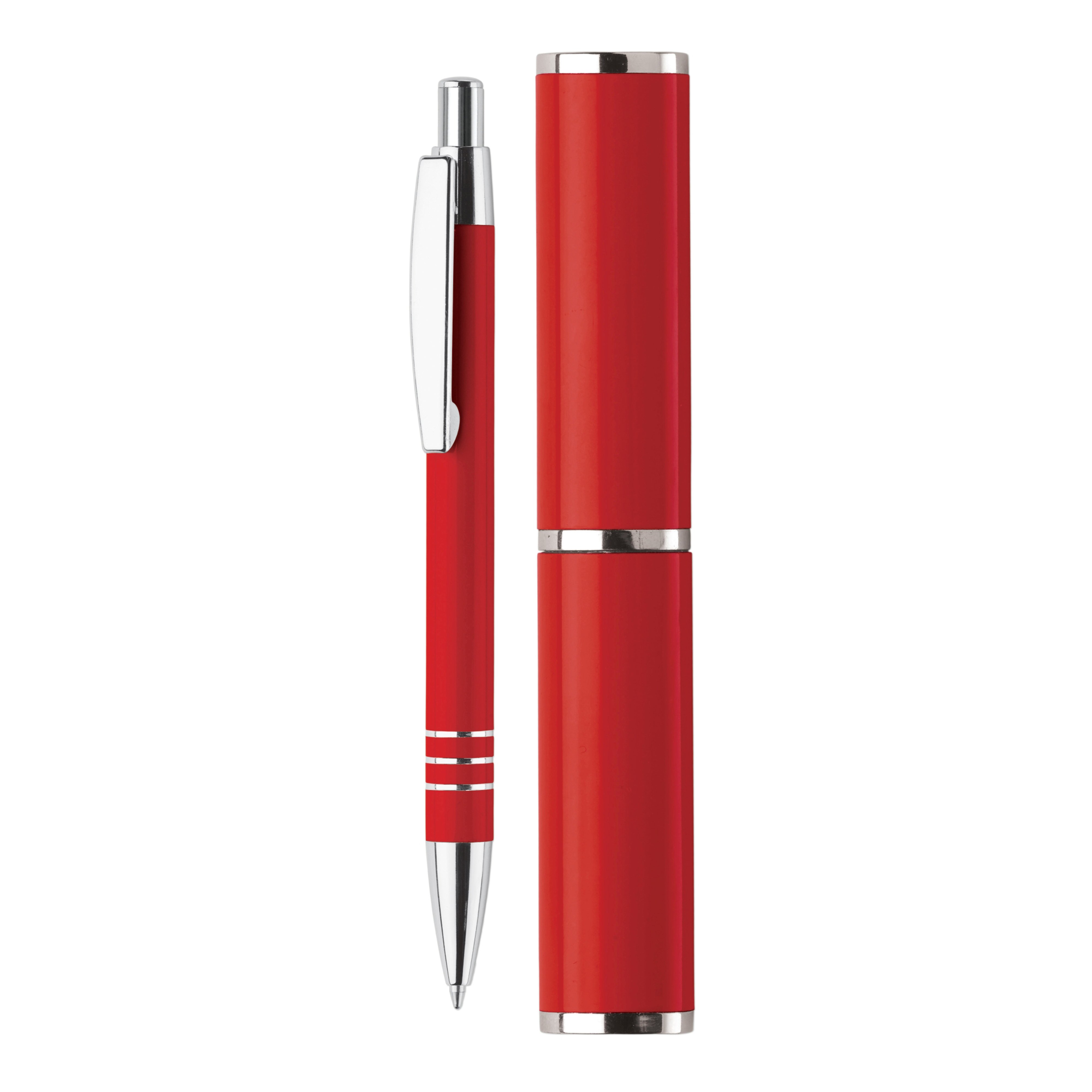 Balpen Koker-Rood