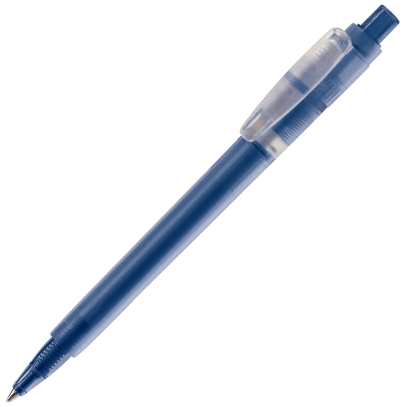 Balpen Baron Frosty-Frosted donker blauw