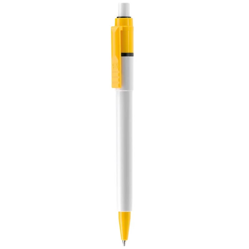 Balpen Baron full color-Wit / geel