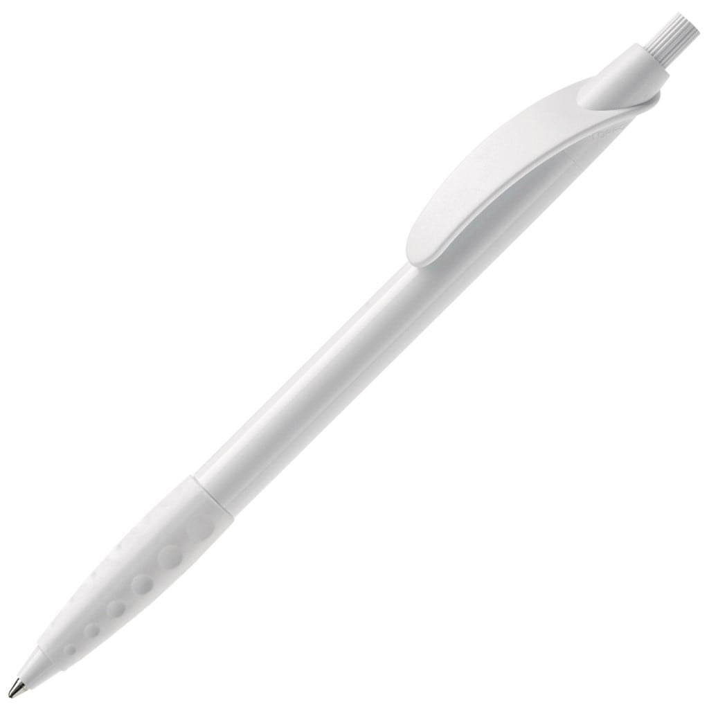Balpen Cosmo Grip Hardcolour-Wit / wit