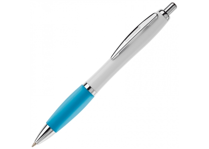 Balpen Hawai Hardcolor-Wit / licht blauw