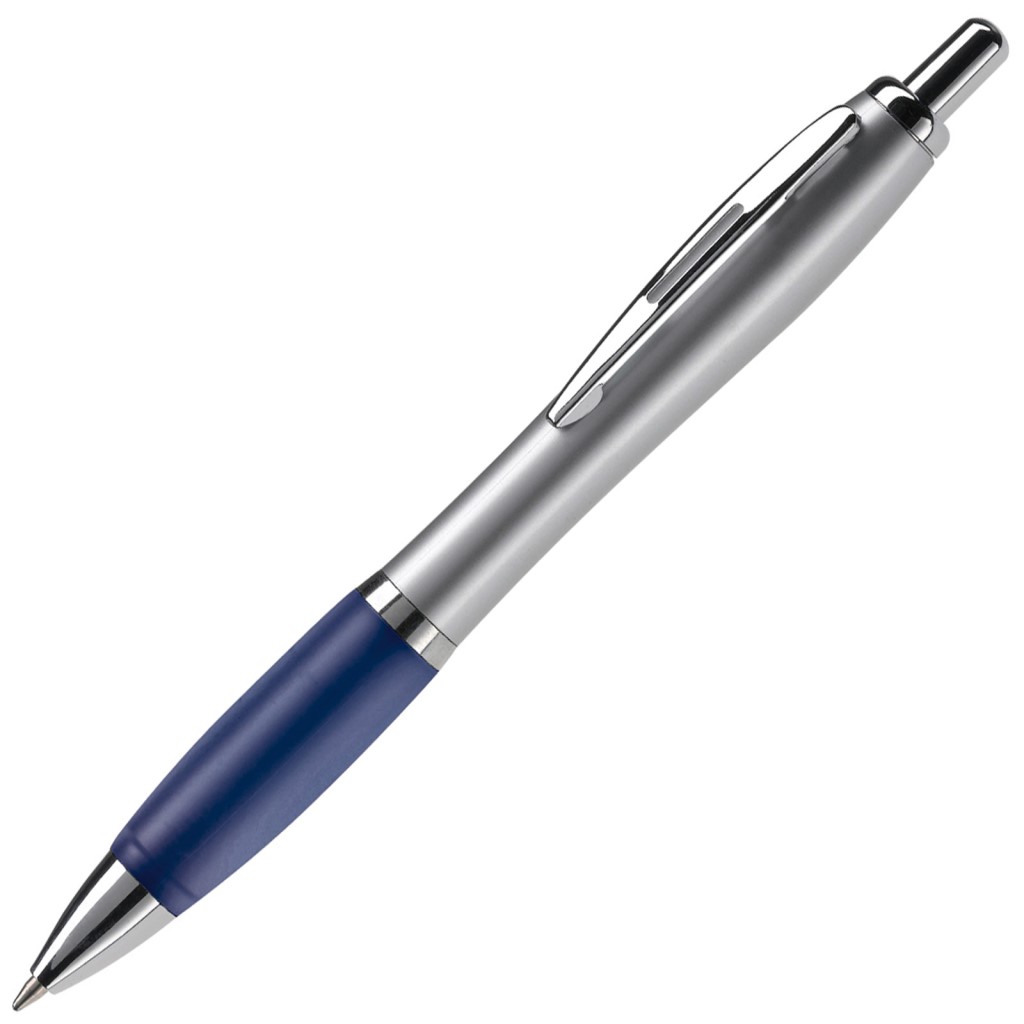 Balpen Hawai Silver-Zilver / blauw