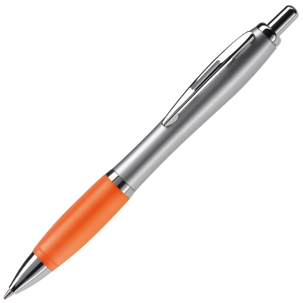 Balpen Hawai Silver-Zilver / oranje