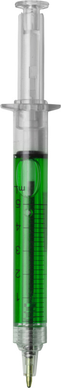 Balpen injectiespuit model-Lichtgroen
