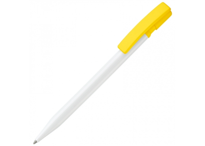 Balpen Nash Hardcolor-Wit / geel