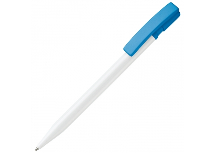 Balpen Nash Hardcolor-Wit / licht blauw