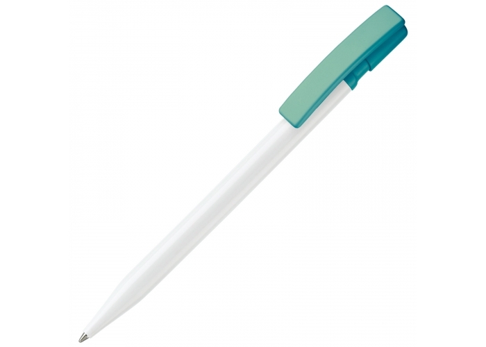 Balpen Nash Hardcolor-Wit / turquoise