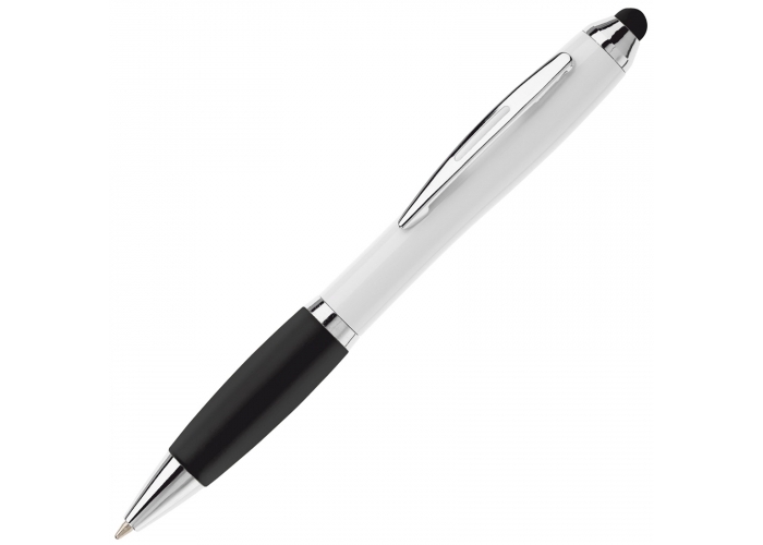 Balpen Stylus Hawai Hardcolor-Wit / zwart